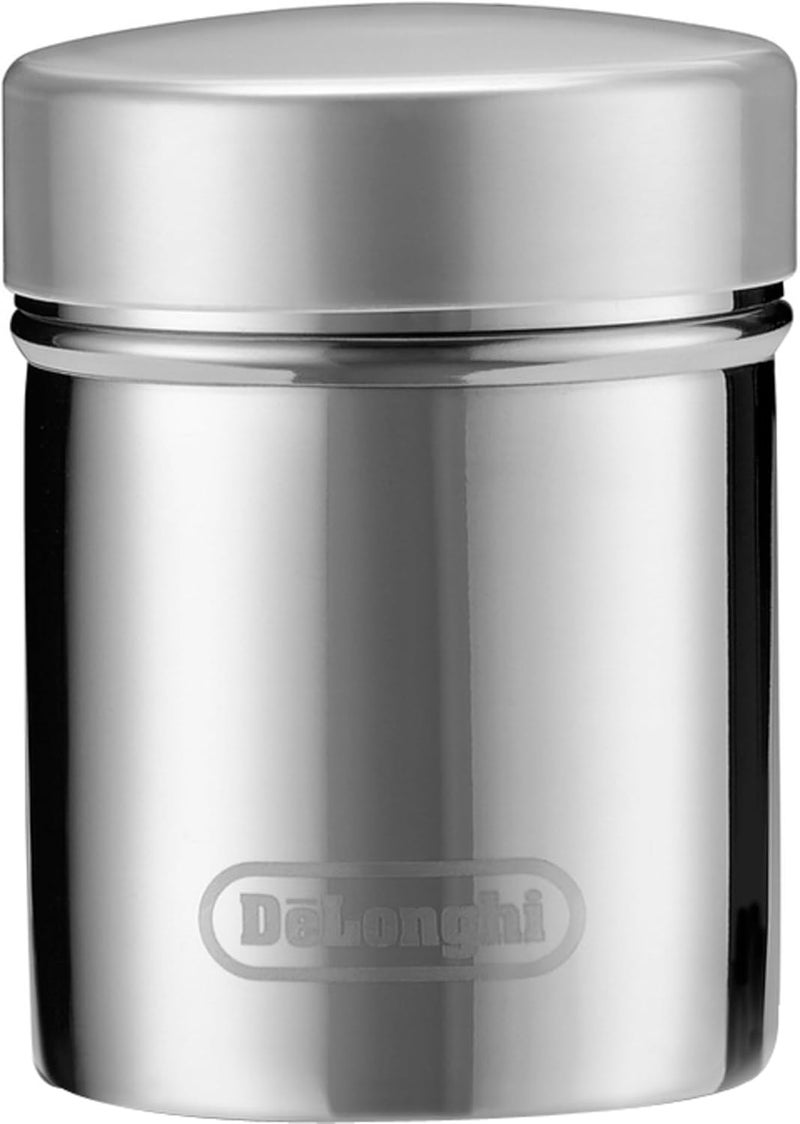 De'Longhi Cocoa Shaker and Sprinkler Steel 175ml | DLSC061 (Steel) - Image 1